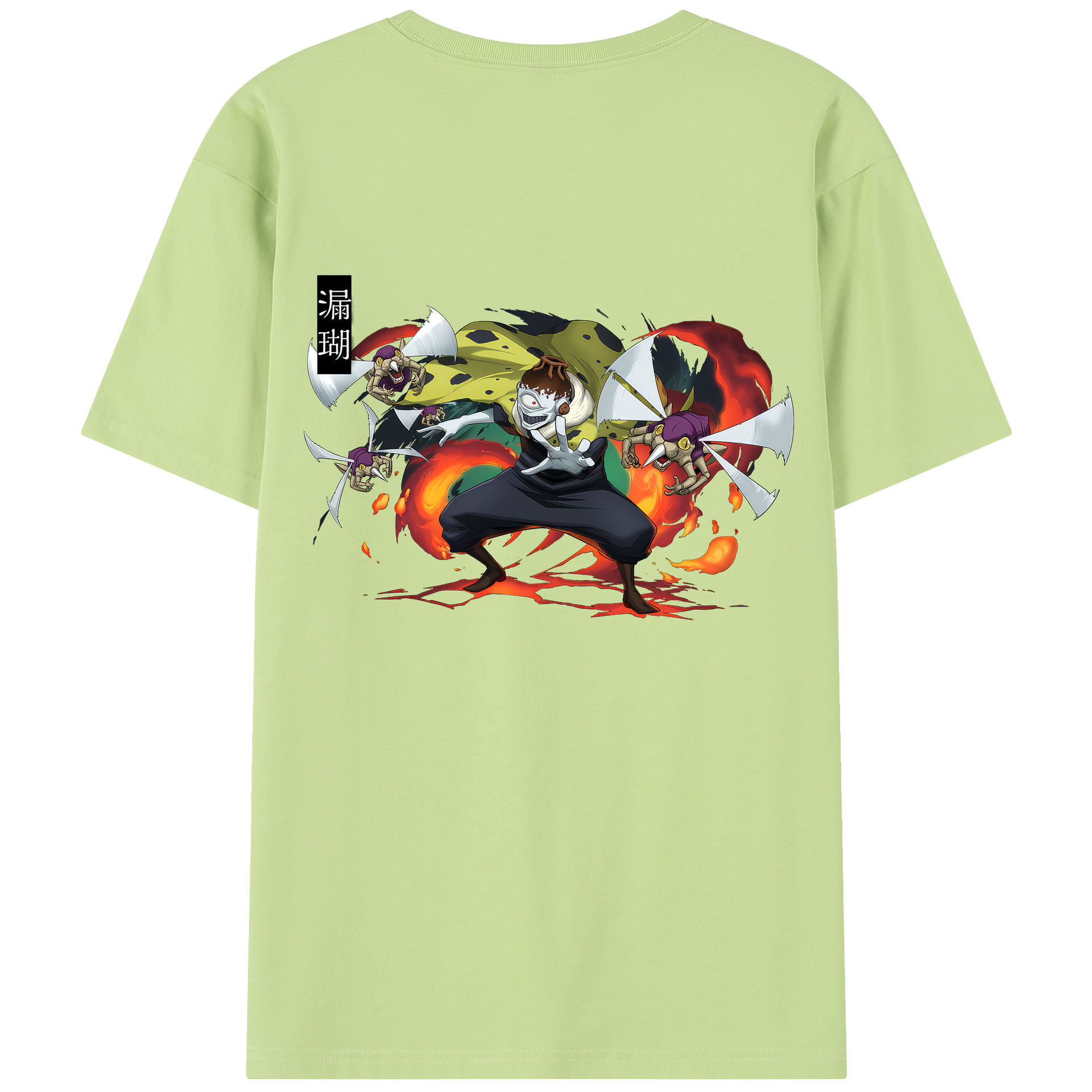 （画像用） 呪術廻戦 Jujutsu Kaisen 綿100％半袖Tシャツ（背面プリント）